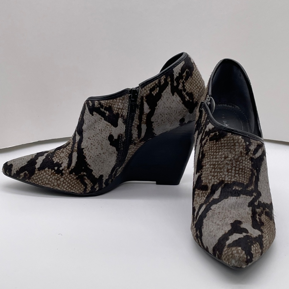 Calvin Klein Nadina Snake Print Ankle Boot